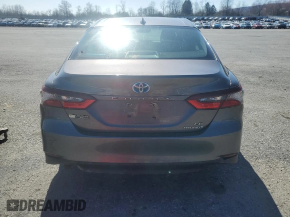2021 Toyota Camry Hybrid LE with VIN 4T1H31AK5MU550157, listed as a Copart auction lot 51550445 with 94,829 mi miles and Salvage Title. Bid and sale history available at carsss.com. Image 6.
