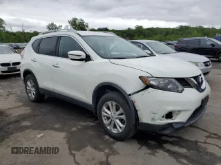 2016 Nissan Rogue S z VIN 5N1AT2MM4GC912140, wystawiony jako Copart lot #58133605 z przebiegiem 155 185 mil mil oraz Szkoda całkowita • Salvage title. Historia ofert i sprzedaży dostępna na DreamBid. Obrazek 4.