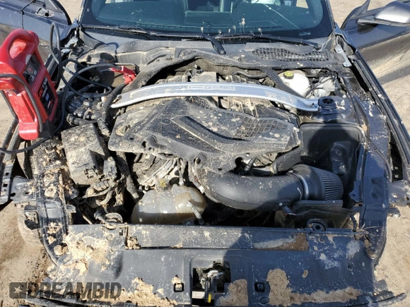 2018 Ford Mustang GT z VIN 1FA6P8CF0J5142296, wystawiony jako Copart lot #42128105 z przebiegiem 70 711 mil mil oraz Szkoda całkowita • Salvage title. Historia ofert i sprzedaży dostępna na DreamBid. Obrazek 11.
