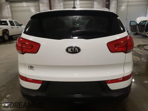 2016 Kia Sportage LX with VIN KNDPBCAC4G7856423, listed as a Copart auction lot 50978535 with 102,437 mi miles and Salvage Title. Bid and sale history available at carsss.com. Image 6.