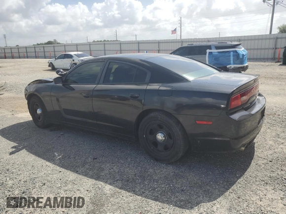 2012 Dodge Charger Police with VIN 2C3CDXAT6CH226597, listed as a Copart auction lot 65979405 with Not provided miles and Salvage title. Bid and sale history available at DreamBid. Image 2.