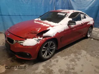 2014 BMW 4 Series 428i with VIN WBA3N7C59EK221247, listed as a Copart auction lot 89207945 with 71,371 mi miles and Salvage Title. Bid and sale history available at carsss.com. Image 1.