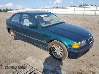 1997 BMW 3 Series 318tiA with VIN WBACG8321VAU39596, listed as a Copart auction lot 72657404 with 0 mi miles and Salvage Title. Bid and sale history available at carsss.com. Image 4.