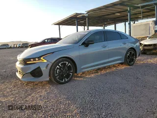 2022 Kia K5 GT-Line z VIN 5XXG64J25NG120600, wystawiony jako Copart lot #55278385 z przebiegiem 72 297 mil mil oraz Szkoda całkowita • Salvage title. Historia ofert i sprzedaży dostępna na DreamBid. Obrazek 1.
