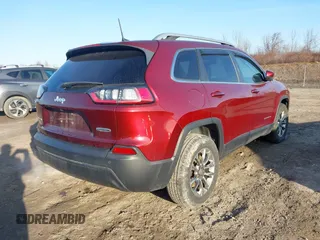 2019 Jeep Cherokee Latitude Plus with VIN 1C4PJMLB9KD410730, listed as a IAAI auction lot 41762344 with 82,097 mi miles and . Bid and sale history available at carsss.com. Image 4.