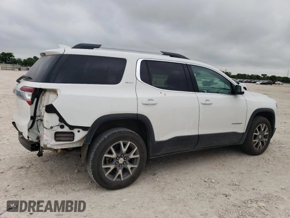 2020 GMC Acadia SLT with VIN 1GKKNMLS0LZ115118, listed as a Copart auction lot 54934985 with 67,243 mi miles and Salvage title. Bid and sale history available at DreamBid. Image 3.