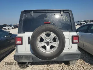 2023 Jeep Wrangler Sport с VIN 1C4HJXAG4PW598962, выставлен на аукционе Copart как лот 71889884 с пробегом 37 986 миль миль и Списание • Salvage title. История ставок и продаж доступна на DreamBid. Изображение 6.