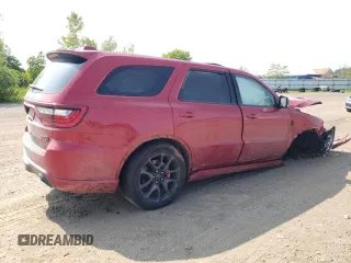 2021 Dodge Durango SRT Hellcat with VIN 1C4SDJH93MC815271, listed as a Copart auction lot 59269825 with 49,661 mi miles and Salvage title. Bid and sale history available at DreamBid. Image 3.
