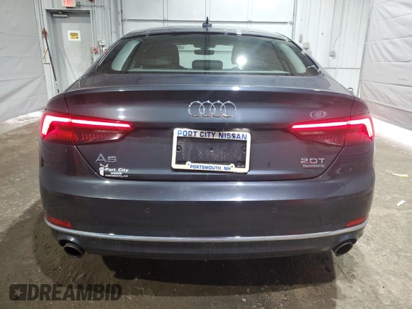 2018 Audi A5 Sportback Premium Plus z VIN WAUBNCF59JA054193, wystawiony jako Copart lot #50825495 z przebiegiem 80 307 mil mil oraz Szkoda całkowita • Salvage title. Historia ofert i sprzedaży dostępna na DreamBid. Obrazek 6.