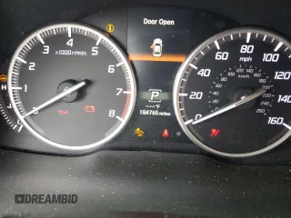 2017 Acura ILX Premium with VIN 19UDE2F73HA014839, listed as a Copart auction lot 52231665 with 184,765 mi miles and Salvage title. Bid and sale history available at DreamBid. Image 9.