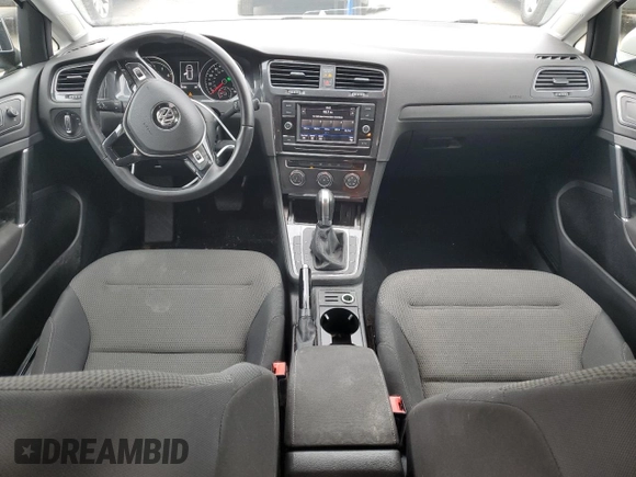 2018 Volkswagen Golf SportWagen S with VIN 3VWD17AUXJM755273, listed as a Copart auction lot 54240484 with 24,596 mi miles and Salvage Title. Bid and sale history available at carsss.com. Image 8.