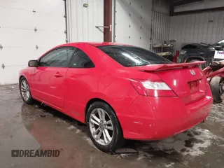 2008 Honda Civic Cpe Si with VIN 2HGFG21588H702281, listed as a IAAI auction lot 41583143 with 154,958 mi miles. Bid and sale history available at carsss.com. Image 3.
