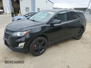 2020 Chevrolet Equinox LT z VIN 2GNAXVEX0L6107040, wystawiony jako Copart lot #48823775 z przebiegiem 70 951 mil mil oraz Czysty tytuł • Clean title. Historia ofert i sprzedaży dostępna na DreamBid. Obrazek 1.