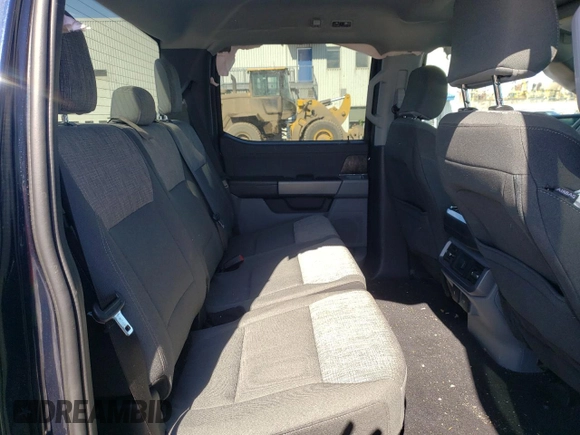 2023 Ford F-150 Lightning Pro with VIN 1FT6W1EV4PWG24488, listed as a Copart auction lot 51523945 with Not provided miles and Salvage title. Bid and sale history available at DreamBid. Image 10.