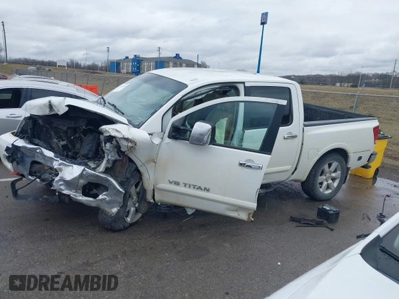 2012 Nissan Titan SL with VIN 1N6AA0EC7CN311109, listed as a IAAI auction lot 41420110 with 209,731 mi miles and . Bid and sale history available at DreamBid. Image 15.