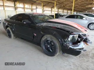 2008 Ford Mustang Deluxe with VIN 1ZVHT80N085150500, listed as a Copart auction lot 54087165 with 138,364 mi miles and Salvage Title. Bid and sale history available at carsss.com. Image 4.