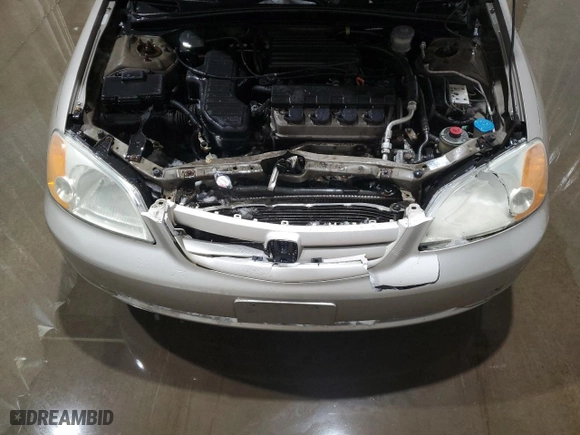 2002 Honda Civic EX with VIN 2HGES26832H508276, listed as a Copart auction lot 45103775 with 180,454 mi miles and Salvage Title. Bid and sale history available at carsss.com. Image 11.