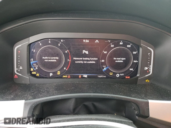 2023 Volkswagen Atlas SEL Premium R-Line z VIN 1V2FR2CA0PC513322, wystawiony jako Copart lot #41394145 z przebiegiem 16 693 mil mil oraz Szkoda całkowita • Salvage title. Historia ofert i sprzedaży dostępna na DreamBid. Obrazek 9.