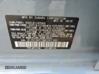 2021 Subaru Crosstrek Premium с VIN JF2GTAPC5MH241346, выставлен на аукционе Copart как лот 60843865 с пробегом 30 147 миль миль и Списание • Salvage title. История ставок и продаж доступна на DreamBid. Изображение 14.
