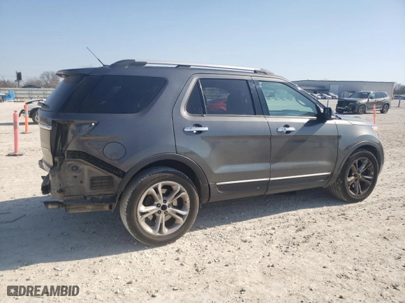 2015 Ford Explorer Limited with VIN 1FM5K7F83FGA15500, listed as a Copart auction lot 47234025 with 133,966 mi miles and Salvage Title. Bid and sale history available at carsss.com. Image 3.
