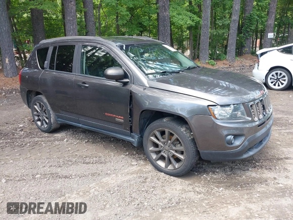 2016 Jeep Compass Sport with VIN 1C4NJCBB9GD785253, listed as a IAAI auction lot 42467835 with 132,832 mi miles and . Bid and sale history available at DreamBid. Image 1.