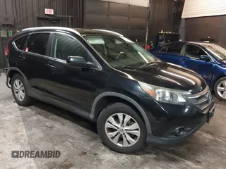 2013 Honda CR-V EX-L z VIN 2HKRM4H76DH638377, wystawiony jako IAAI lot #42488421 z przebiegiem 111 214 mil mil oraz . Historia ofert i sprzedaży dostępna na DreamBid. Obrazek 1.