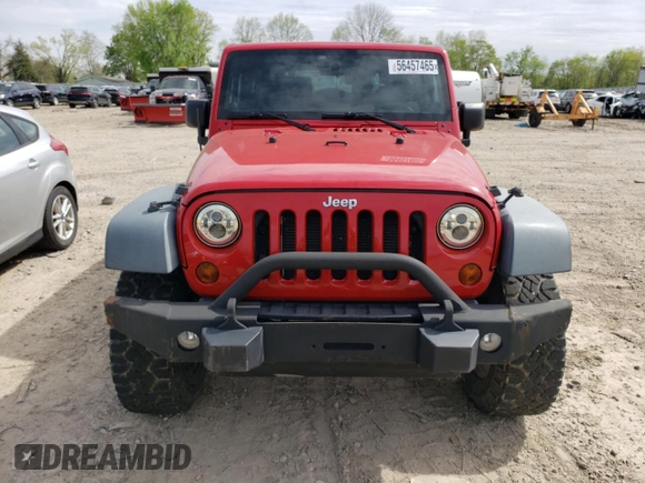 2012 Jeep Wrangler Sport с VIN 1C4AJWAG6CL101529, выставлен на аукционе Copart как лот 56457465 с пробегом Не указан миль и Чистый • Clean title. История ставок и продаж доступна на DreamBid. Изображение 5.