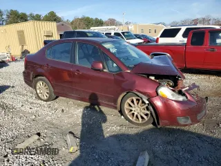 2008 Suzuki SX4 Convenience Pkg with VIN JS2YC415585109067, listed as a Copart auction lot 85327014 with 106,008 mi miles and Salvage Title. Bid and sale history available at carsss.com. Image 4.