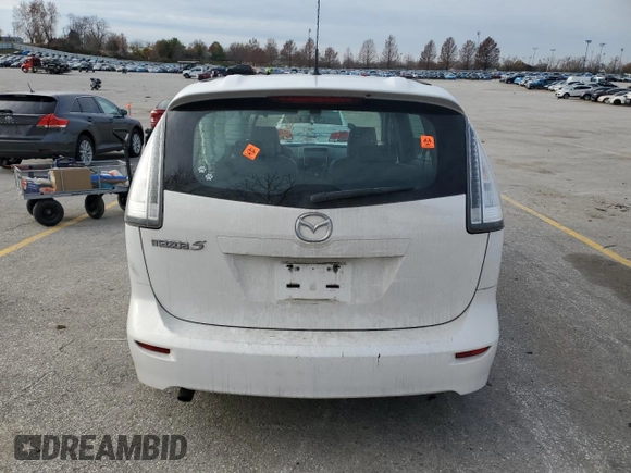 2009 Mazda 5 Touring with VIN JM1CR293590328460, listed as a Copart auction lot 84601184 with Not Provided miles and Salvage Title. Bid and sale history available at carsss.com. Image 6.