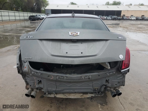 2016 Cadillac CT6 Premium Luxury AWD with VIN 1G6KF5RS0GU167490, listed as a Copart auction lot 50760145 with 111,697 mi miles and Salvage Title. Bid and sale history available at carsss.com. Image 6.