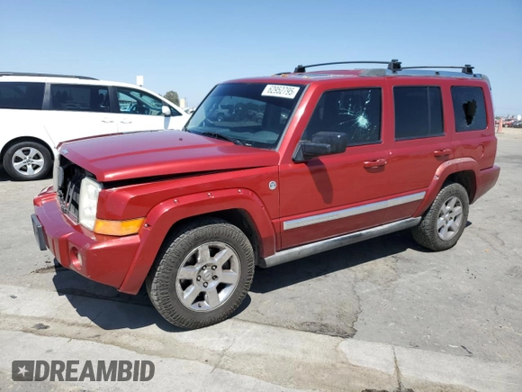 2006 Jeep Commander Limited z VIN 1J8HG582X6C171002, wystawiony jako Copart lot #62952795 z przebiegiem 221 626 mil mil oraz Szkoda całkowita • Salvage title. Historia ofert i sprzedaży dostępna na DreamBid. Obrazek 1.