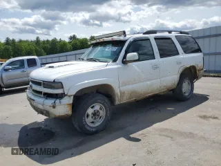 2003 Chevrolet Tahoe Z71 with VIN 1GNEK13T93R210938, listed as a Copart auction lot 58735325 with Not provided miles and Salvage title. Bid and sale history available at DreamBid. Image 1.