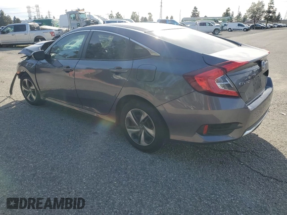 2020 Honda Civic Sedan LX with VIN 2HGFC2F69LH514083, listed as a Copart auction lot 48256985 with 78,900 mi miles and Salvage Title. Bid and sale history available at carsss.com. Image 2.