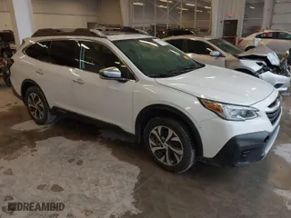 2020 Subaru Outback Touring XT with VIN 4S4BTGPDXL3135308, listed as a IAAI auction lot 41721355 with 99,161 mi miles. Bid and sale history available at carsss.com. Image 1.