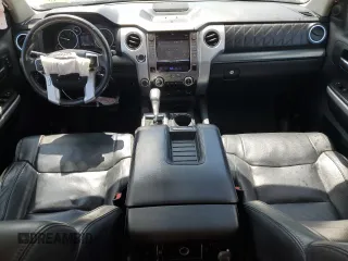 2015 Toyota Tundra 4WD Truck Platinum with VIN 5TFAW5F1XFX468916, listed as a Copart auction lot 71393304 with 196,393 mi miles and Salvage Title. Bid and sale history available at carsss.com. Image 8.