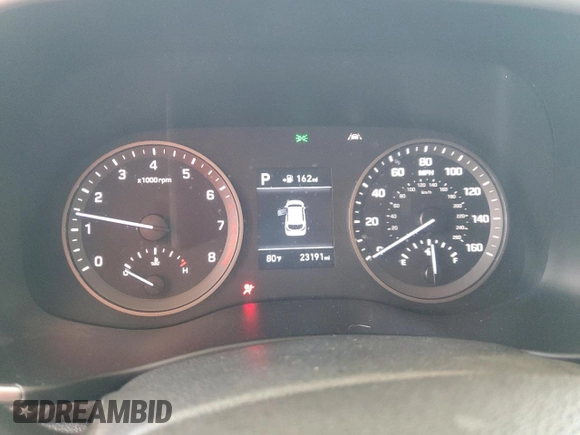 2021 Hyundai Tucson Value with VIN KM8J33A41MU350178, listed as a Copart auction lot 53806415 with 23,191 mi miles and Non repairable. Bid and sale history available at DreamBid. Image 9.