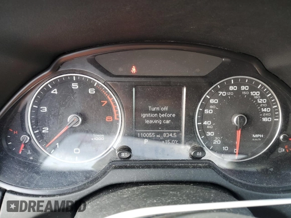 2016 Audi Q5 Premium with VIN WA1C2AFPXGA127919, listed as a Copart auction lot 49411965 with 110,055 mi miles and Salvage title. Bid and sale history available at DreamBid. Image 9.