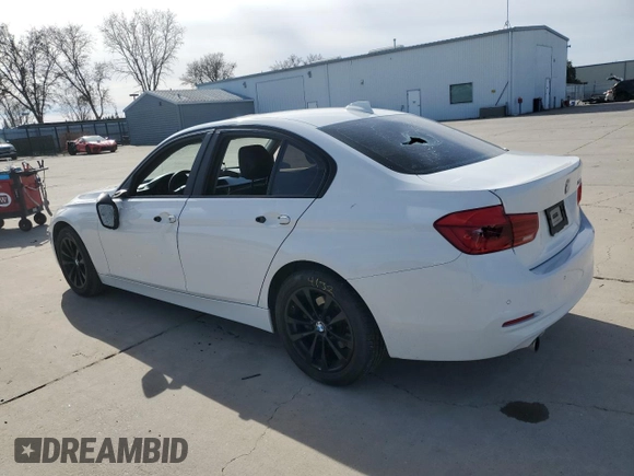 2016 BMW 3 Series 320i with VIN WBA8E1G52GNU10255, listed as a Copart auction lot 46000085 with 83,988 mi miles and Salvage Title. Bid and sale history available at DreamBid. Image 2.