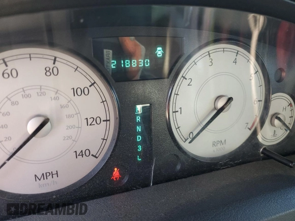 2005 Chrysler 300 with VIN 2C3JA43R25H663094, listed as a Copart auction lot 60813664 with 218,830 mi miles and Salvage Title. Bid and sale history available at carsss.com. Image 9.