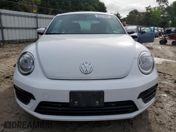 2017 Volkswagen Beetle Fleet with VIN 3VWF17AT2HM631251, listed as a Copart auction lot 58301085 with 107,808 mi miles and Salvage title. Bid and sale history available at DreamBid. Image 5.