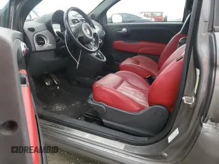 2013 FIAT 500 Sport with VIN 3C3CFFBR2DT726370, listed as a Copart auction lot 49909755 with 69,483 mi miles and Salvage Title. Bid and sale history available at carsss.com. Image 8.