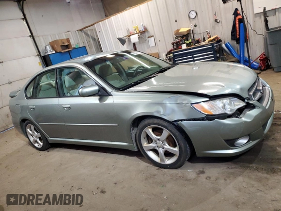 2009 Subaru Legacy Special z VIN 4S3BL616997228766, wystawiony jako Copart lot #48856675 z przebiegiem 119 600 mil mil oraz Szkoda całkowita • Salvage title. Historia ofert i sprzedaży dostępna na DreamBid. Obrazek 4.