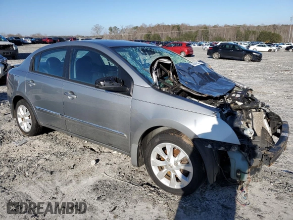 2012 Nissan Sentra SR with VIN 3N1AB6AP0CL762462, listed as a Copart auction lot 43589825 with Not Provided miles and Salvage Title. Bid and sale history available at DreamBid. Image 4.