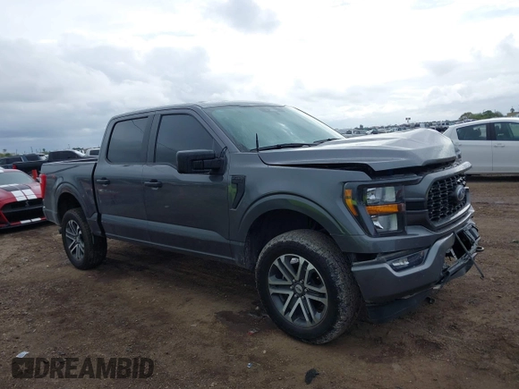 2023 Ford F-150 XL with VIN 1FTFW1E55PKF68245, listed as a IAAI auction lot 41107774 with 18,938 mi miles. Bid and sale history available at carsss.com. Image 13.