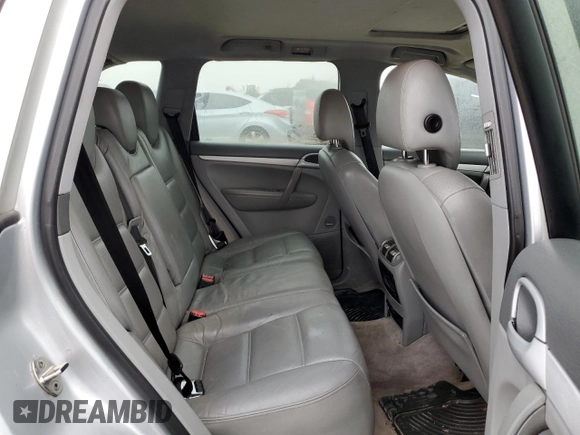 2004 Porsche Cayenne S with VIN WP1AB29P84LA66793, listed as a Copart auction lot 43634485 with 0 mi miles and Salvage Title. Bid and sale history available at carsss.com. Image 11.