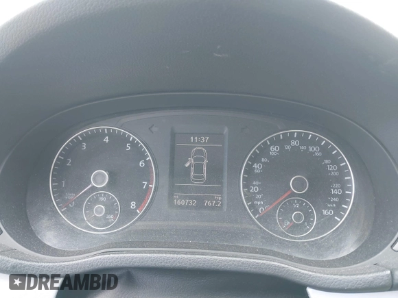 2013 Volkswagen Passat SE with VIN 1VWBP7A30DC056737, listed as a IAAI auction lot 42254753 with 160,732 mi miles and . Bid and sale history available at DreamBid. Image 7.