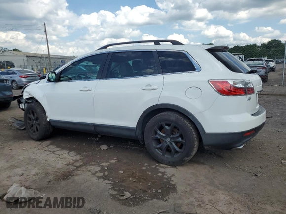 2012 Mazda CX-9 Touring with VIN JM3TB3CV2C0338611, listed as a Copart auction lot 61193625 with 115,817 mi miles and Salvage title. Bid and sale history available at DreamBid. Image 2.