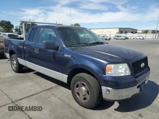2006 Ford F-150 STX с VIN 1FTRX12W36NB44910, выставлен на аукционе Copart как лот 65961755 с пробегом 165 586 миль миль и Чистый • Clean title. История ставок и продаж доступна на DreamBid. Изображение 4.