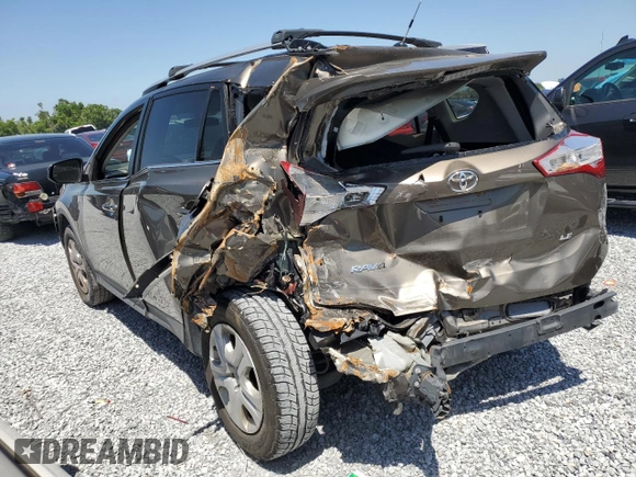2013 Toyota RAV4 LE with VIN 2T3ZFREV2DW020895, listed as a Copart auction lot 52789565 with Not Provided miles and Salvage Title. Bid and sale history available at DreamBid. Image 2.