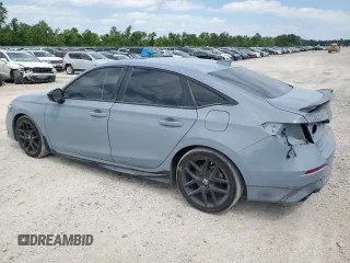 2022 Honda Civic Si z VIN 2HGFE1E58NH474272, wystawiony jako Copart lot #52454135 z przebiegiem 76 380 mil mil oraz Szkody całkowita. Historia ofert i sprzedaży dostępna na DreamBid. Obrazek 2.